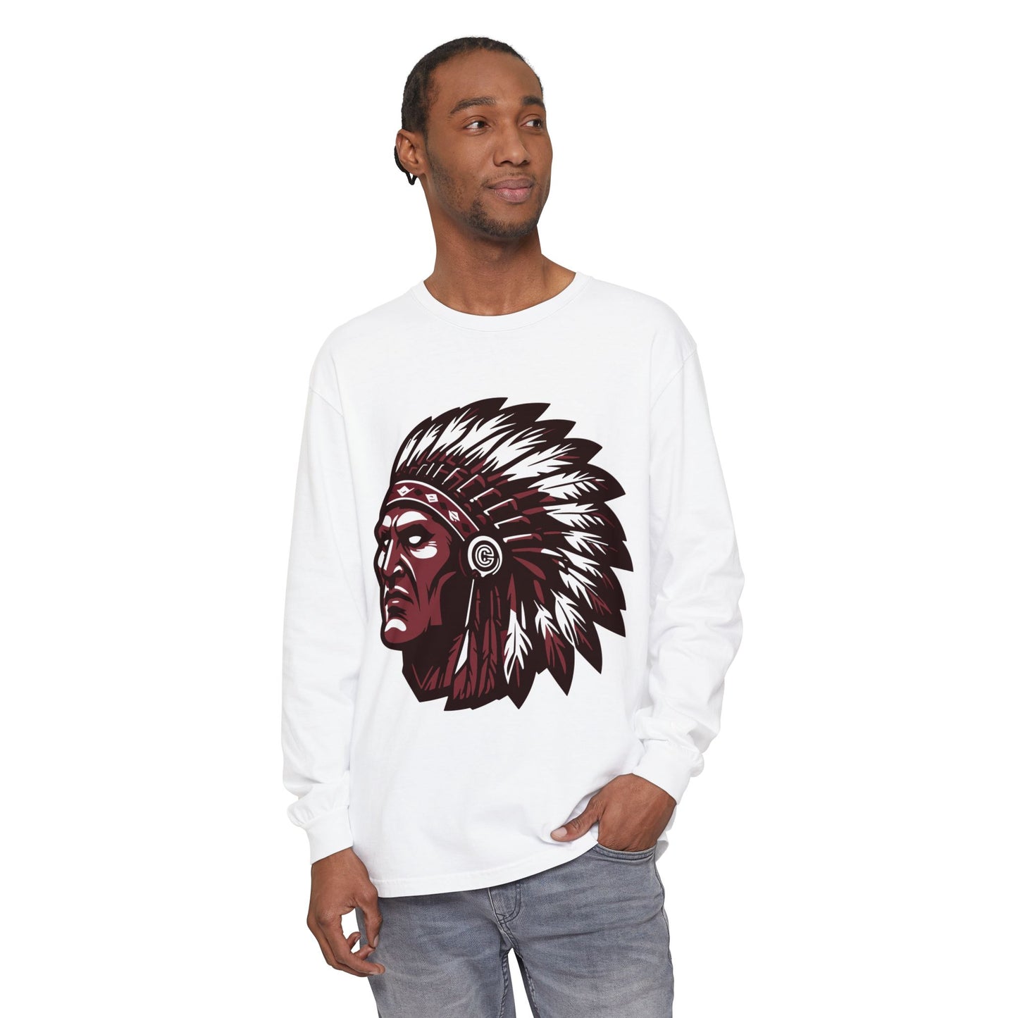 Garment-Dyed Long Sleeve Tee