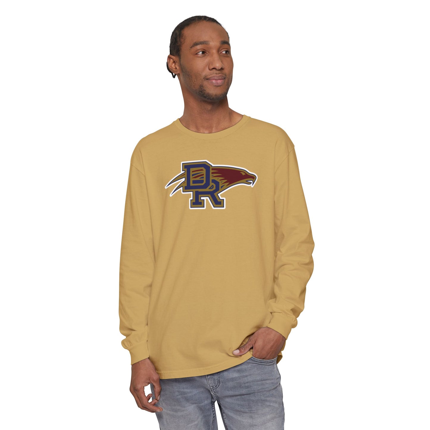Garment-Dyed Long Sleeve Tee
