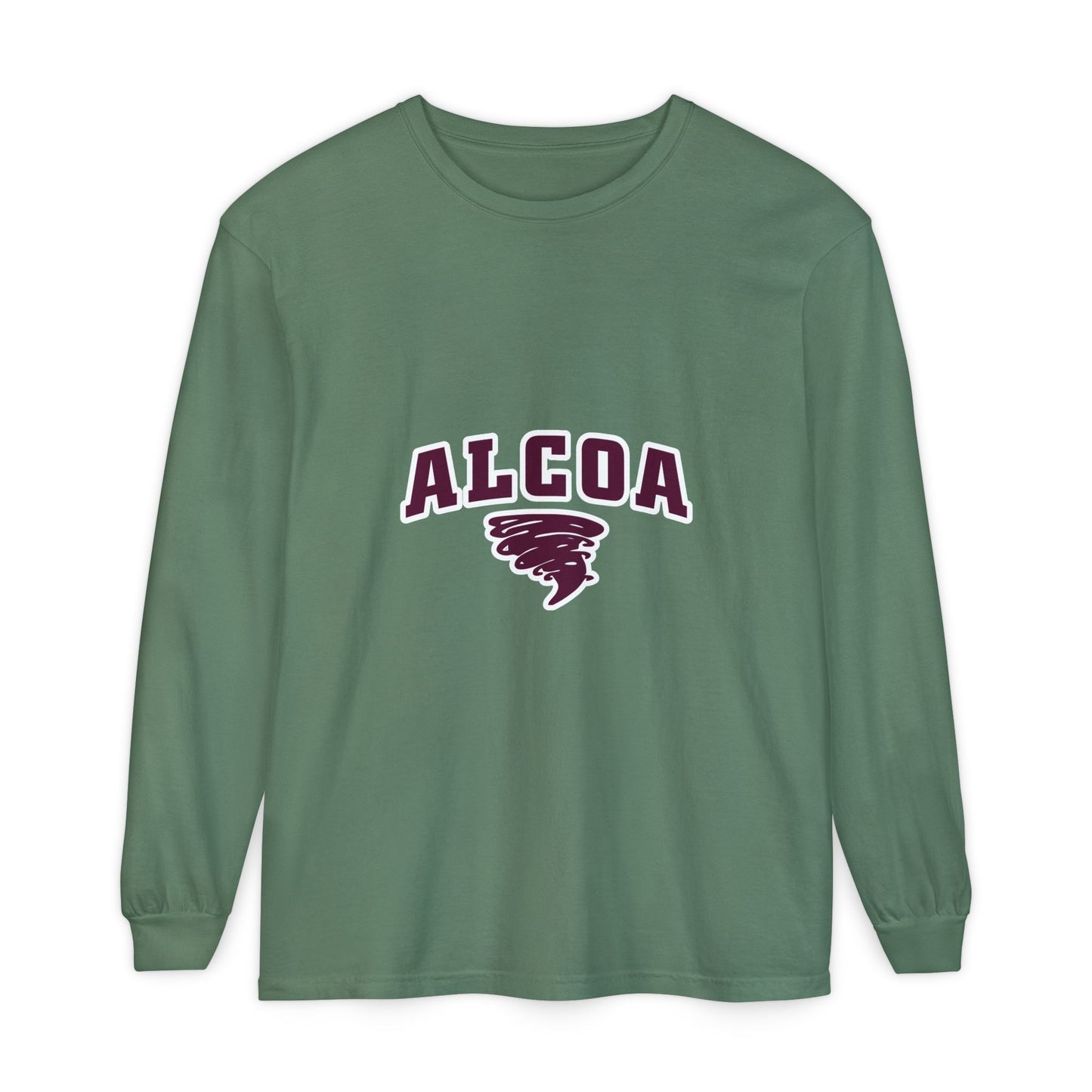 Garment-Dyed Long Sleeve Tee