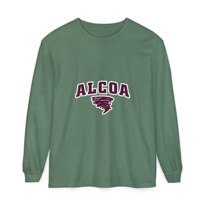 Garment-Dyed Long Sleeve Tee