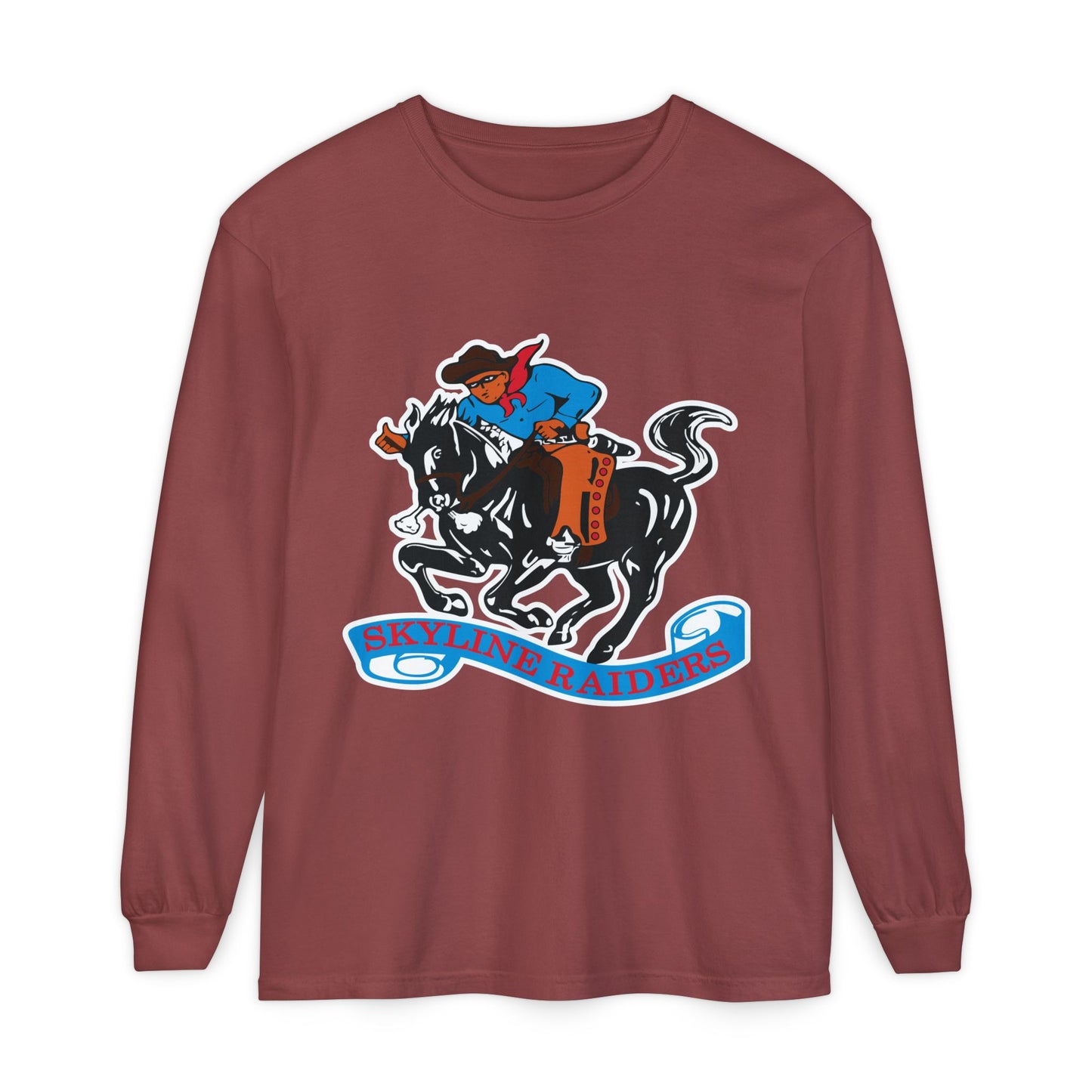 Garment-Dyed Long Sleeve Tee
