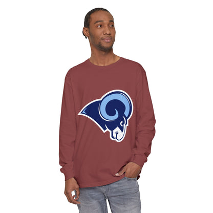Garment-Dyed Long Sleeve Tee