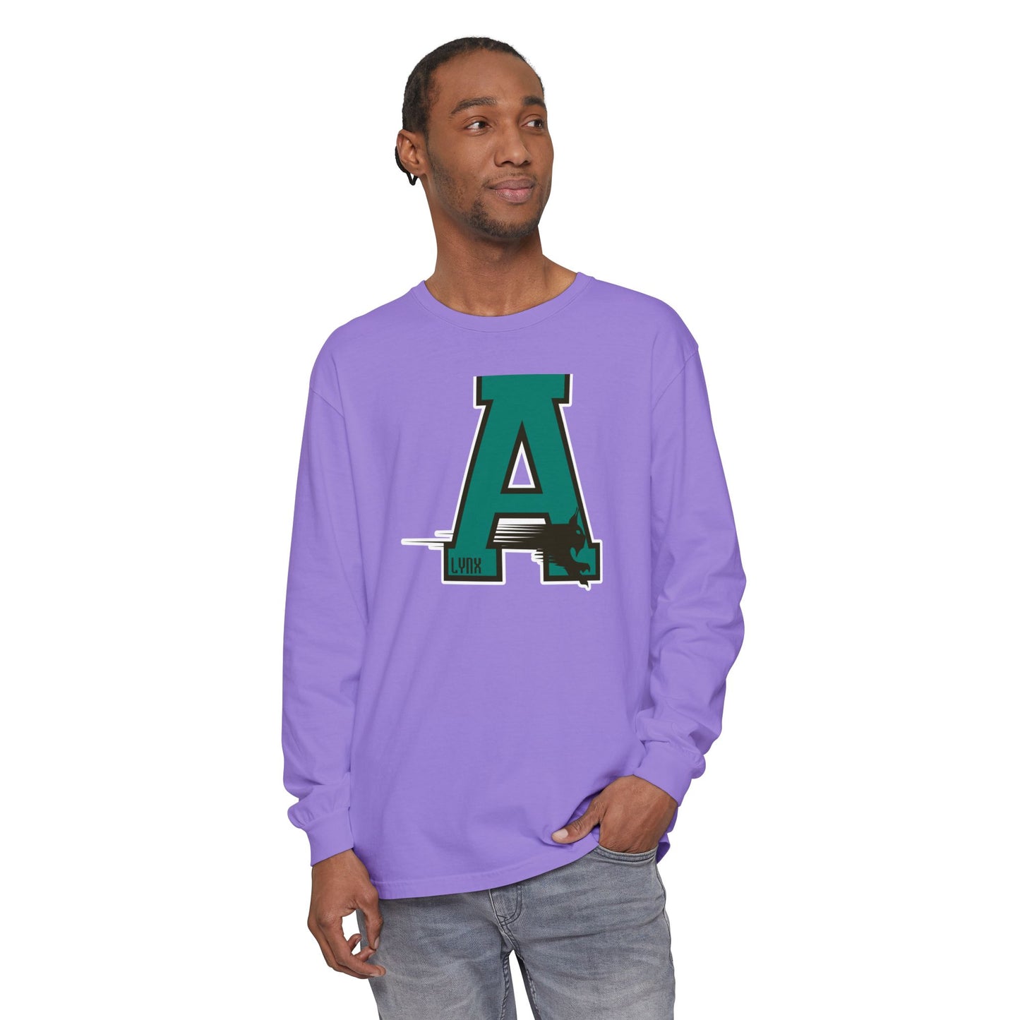 Garment-Dyed Long Sleeve Tee