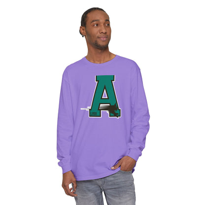 Garment-Dyed Long Sleeve Tee