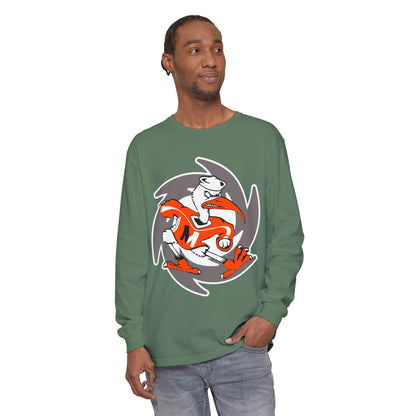 Garment-Dyed Long Sleeve Tee