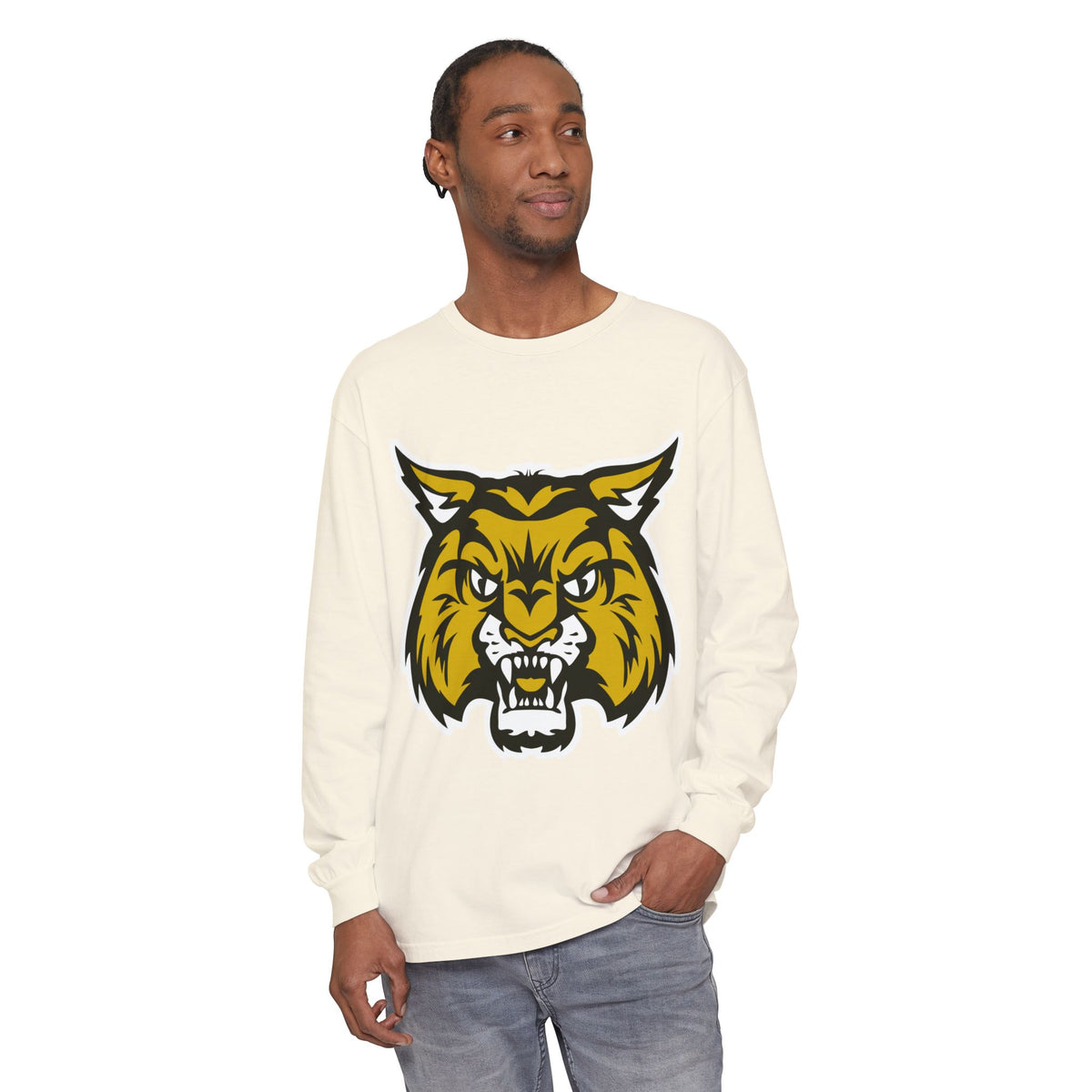 Garment-Dyed Long Sleeve Tee