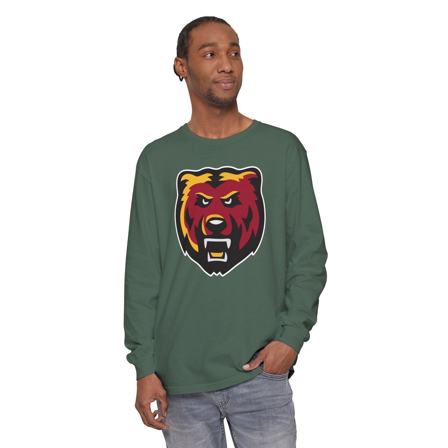 Garment-Dyed Long Sleeve Tee