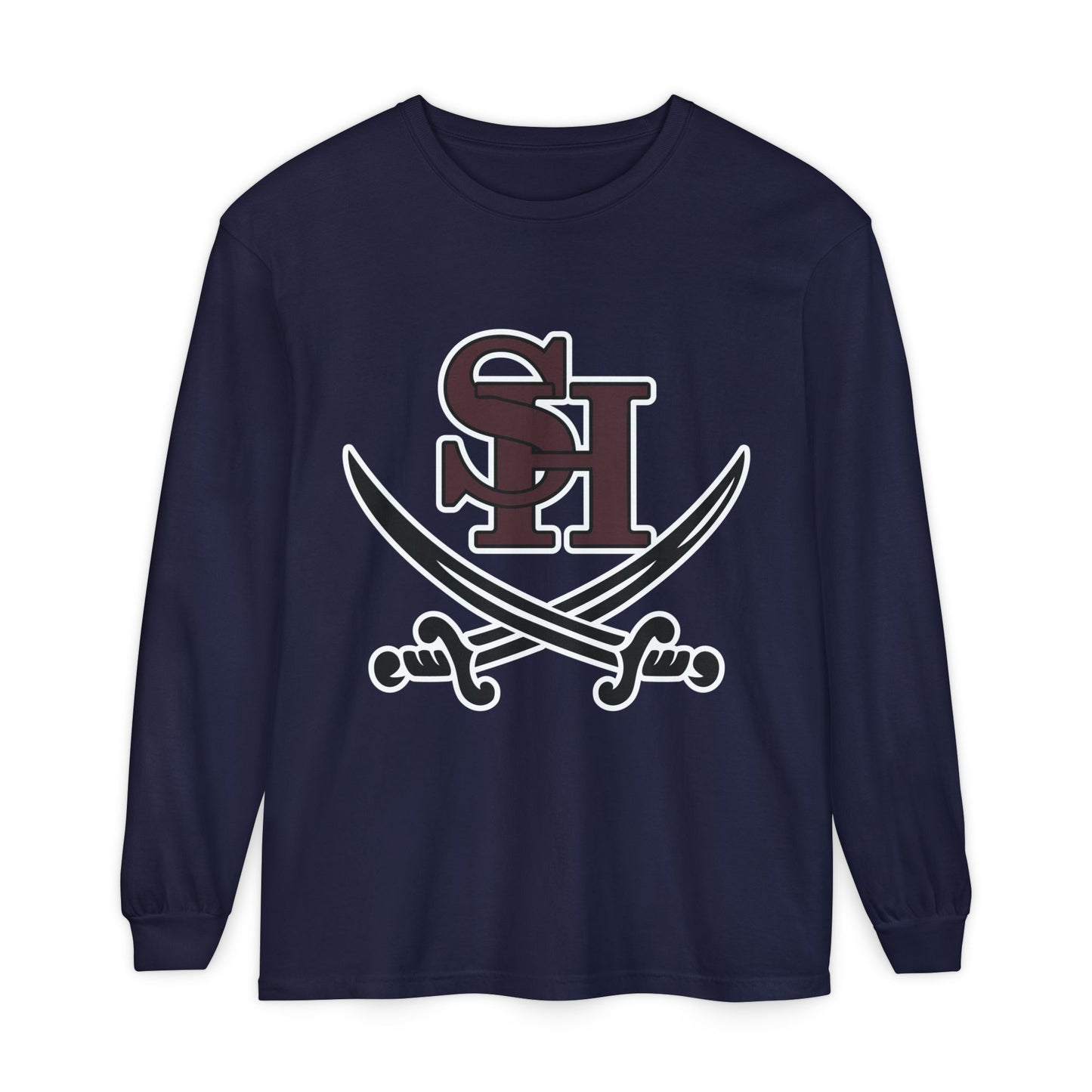Garment-Dyed Long Sleeve Tee