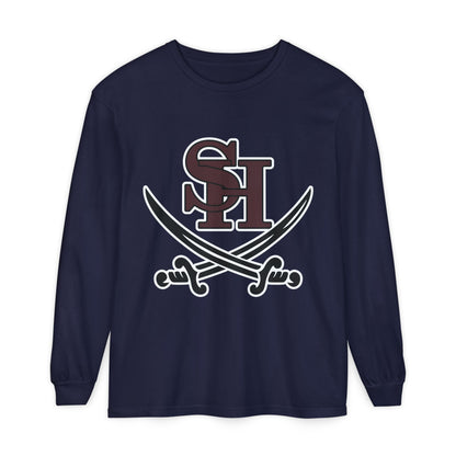 Garment-Dyed Long Sleeve Tee