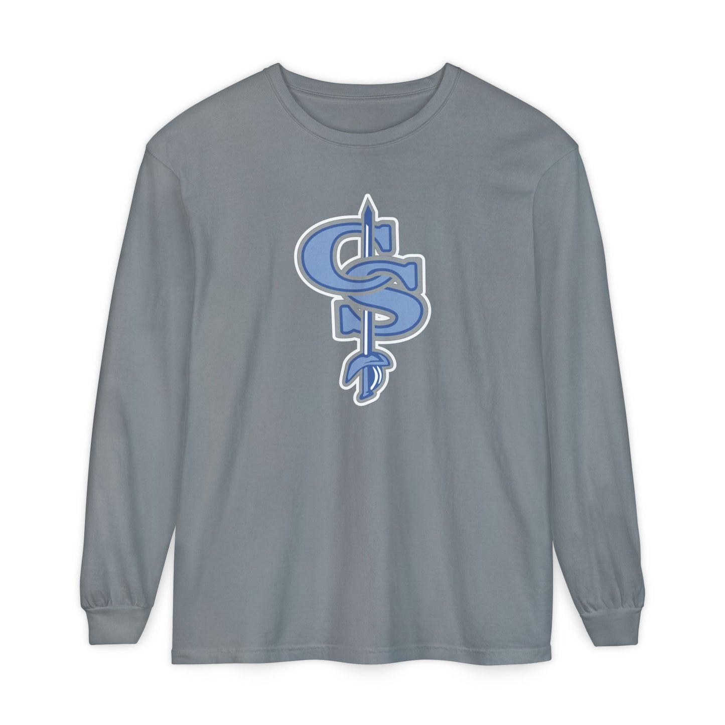 Garment-Dyed Long Sleeve Tee