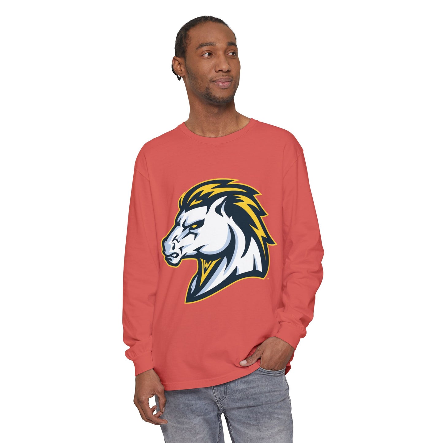 Garment-Dyed Long Sleeve Tee