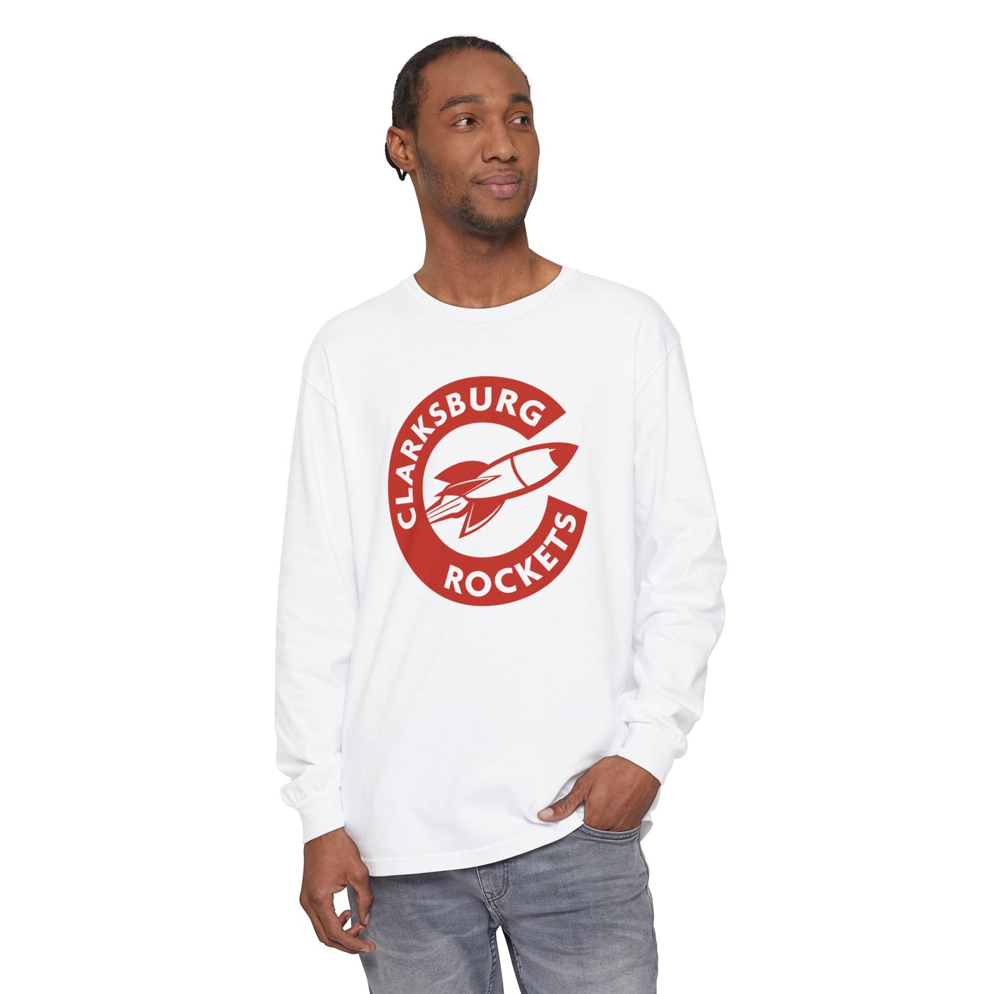 Garment-Dyed Long Sleeve Tee