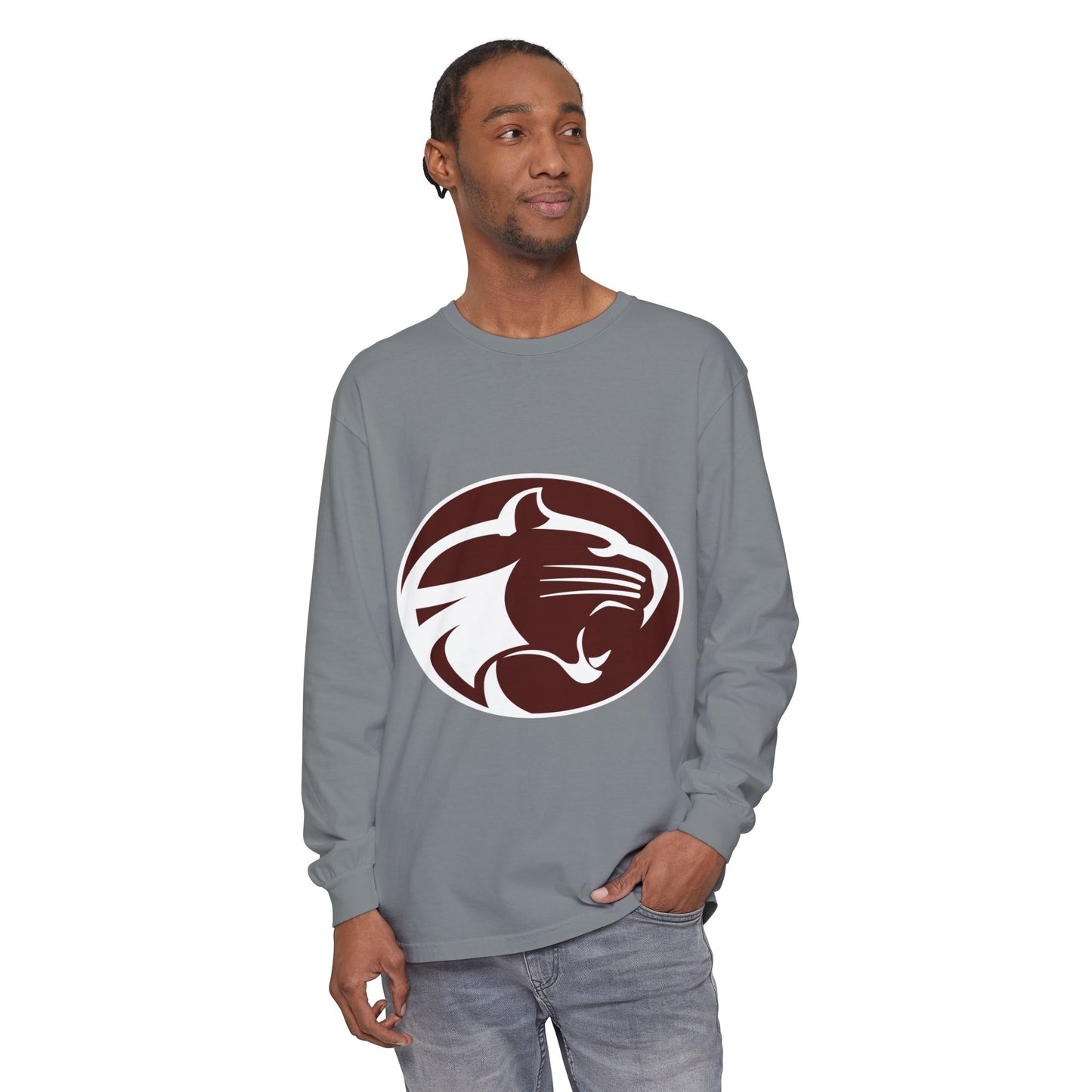 Garment-Dyed Long Sleeve Tee