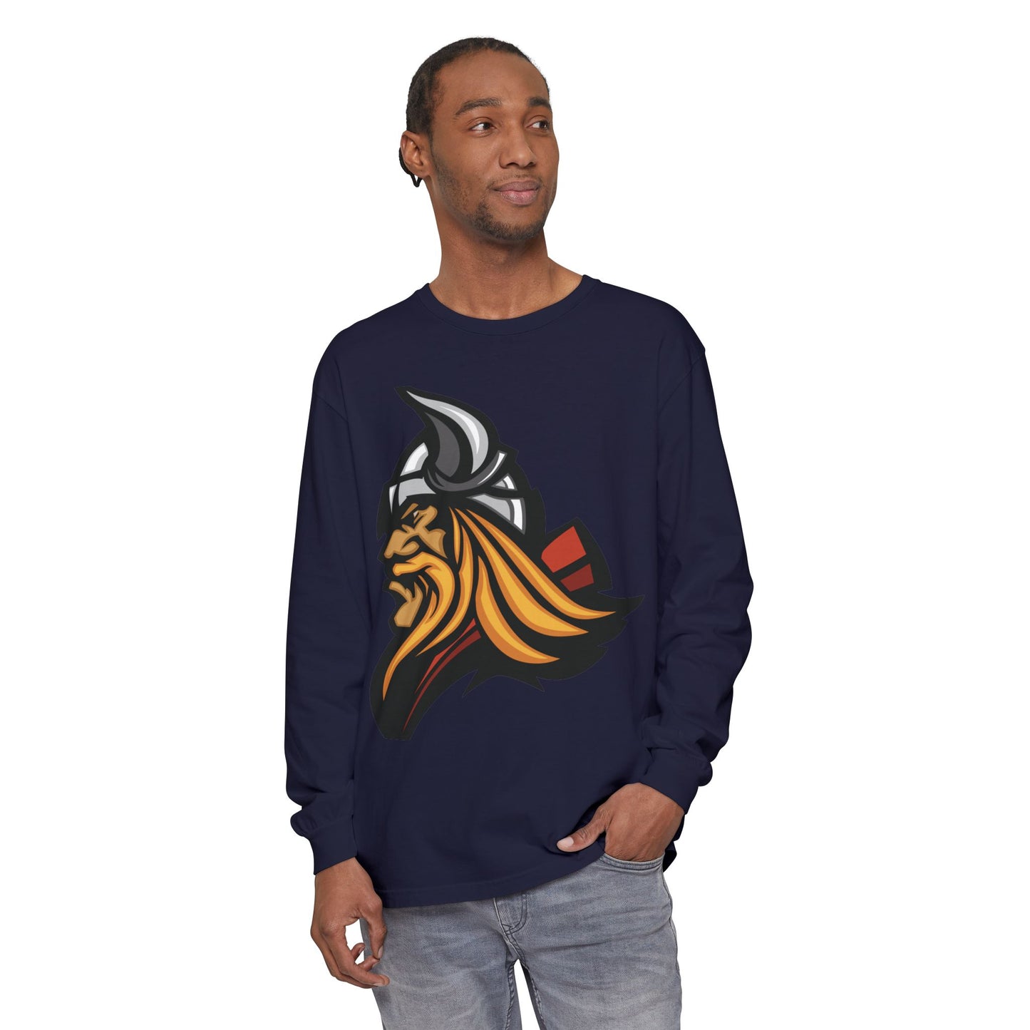 Garment-Dyed Long Sleeve Tee