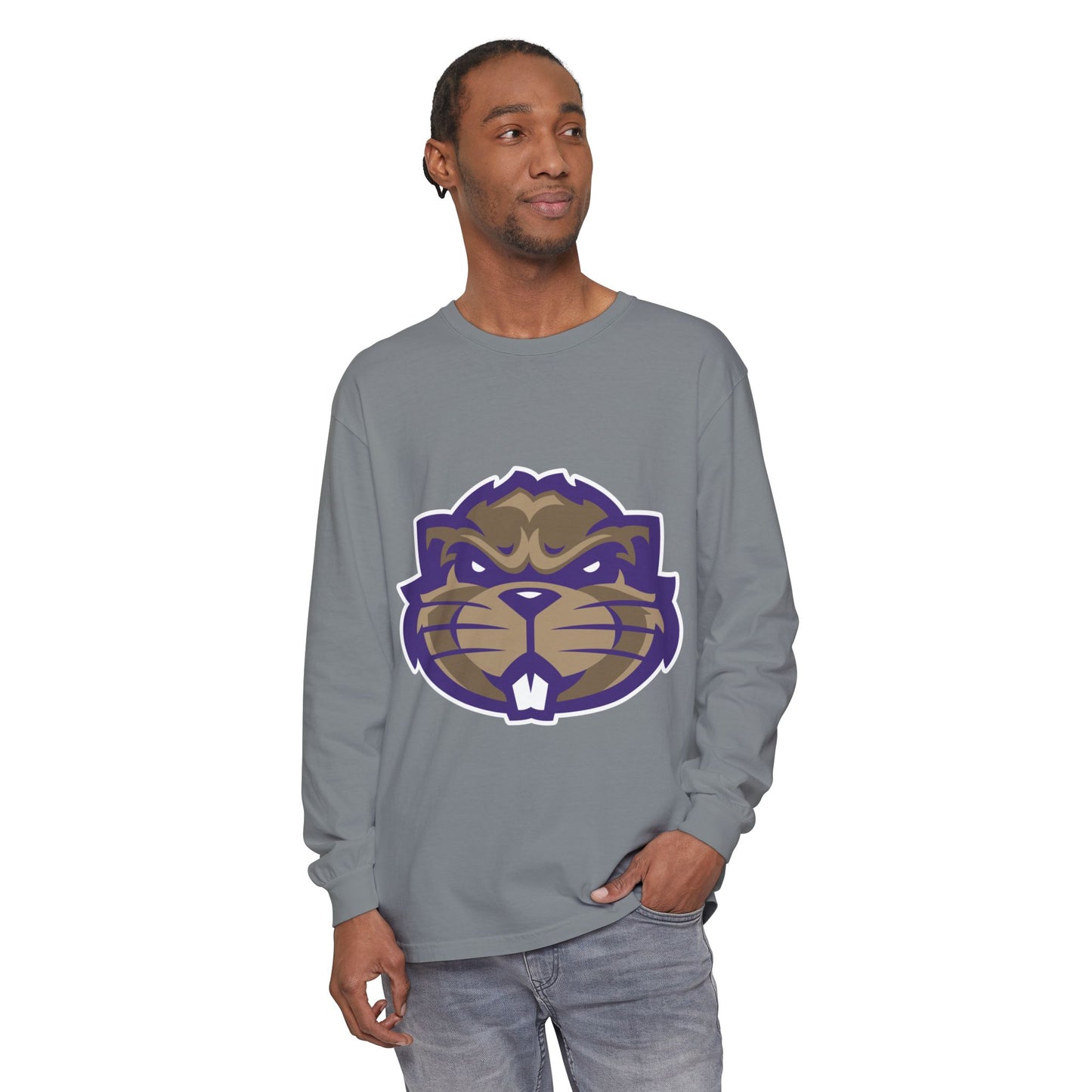 Garment-Dyed Long Sleeve Tee