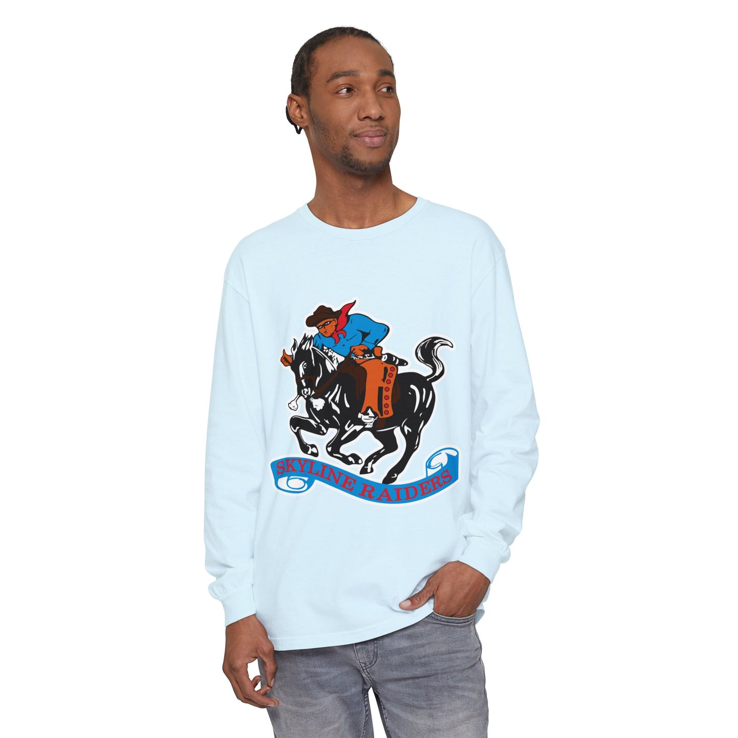 Garment-Dyed Long Sleeve Tee