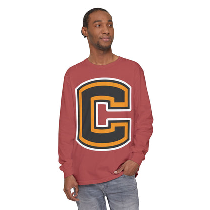 Garment-Dyed Long Sleeve Tee