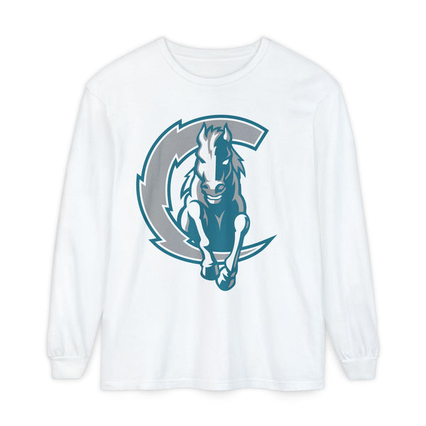 Garment-Dyed Long Sleeve Tee