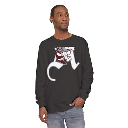 Garment-Dyed Long Sleeve Tee