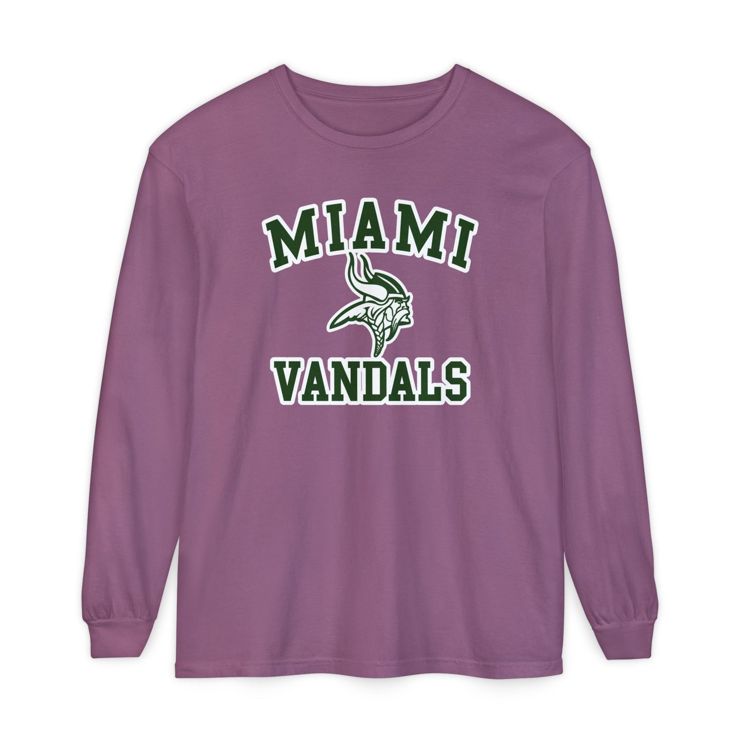 Garment-Dyed Long Sleeve Tee