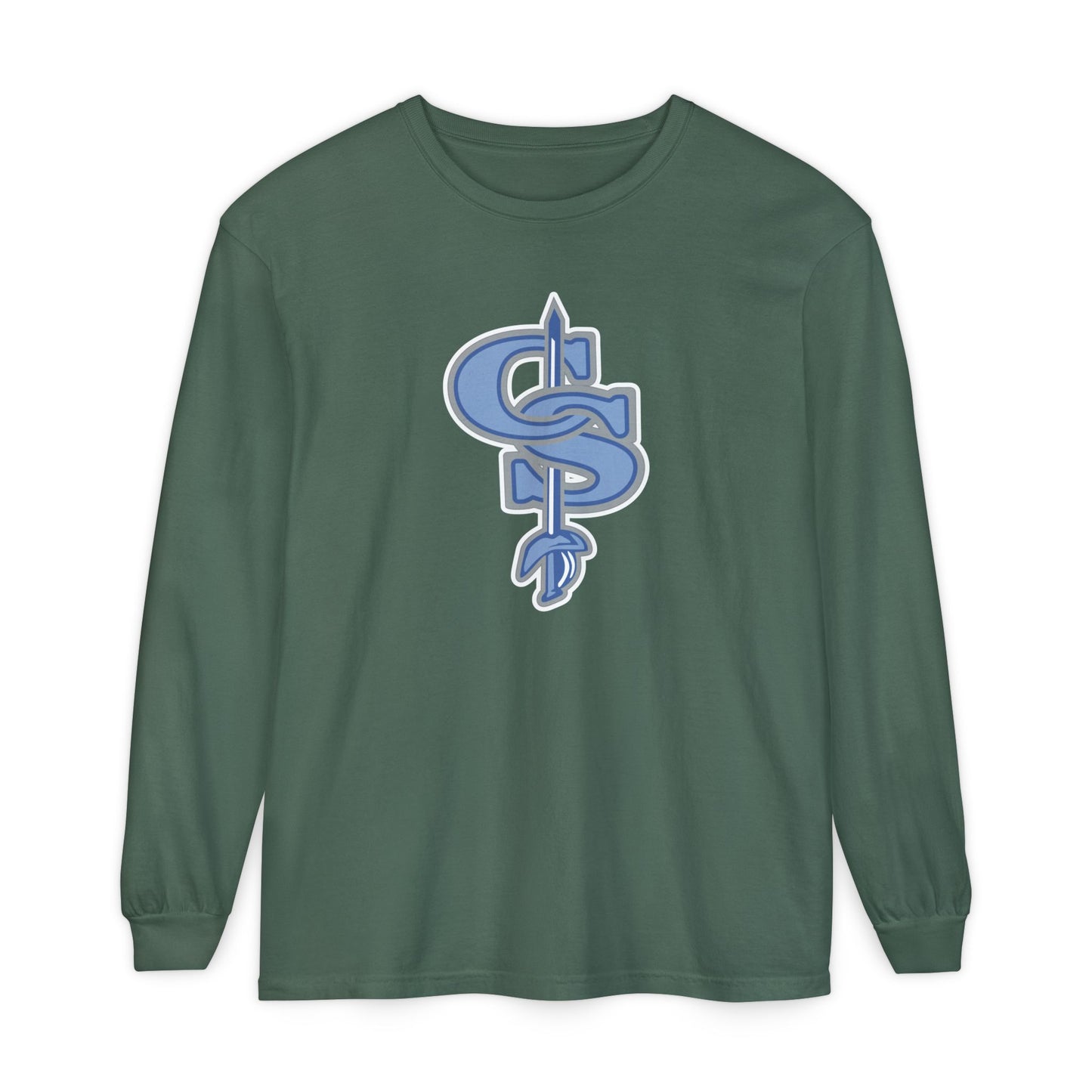 Garment-Dyed Long Sleeve Tee