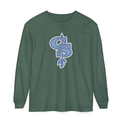 Garment-Dyed Long Sleeve Tee