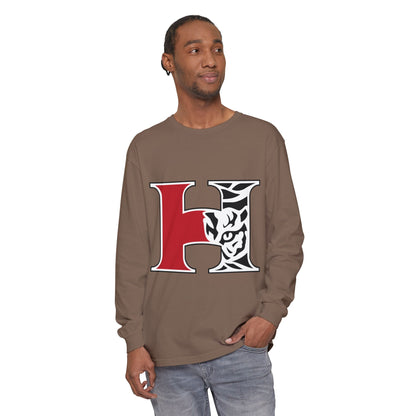 Garment-Dyed Long Sleeve Tee