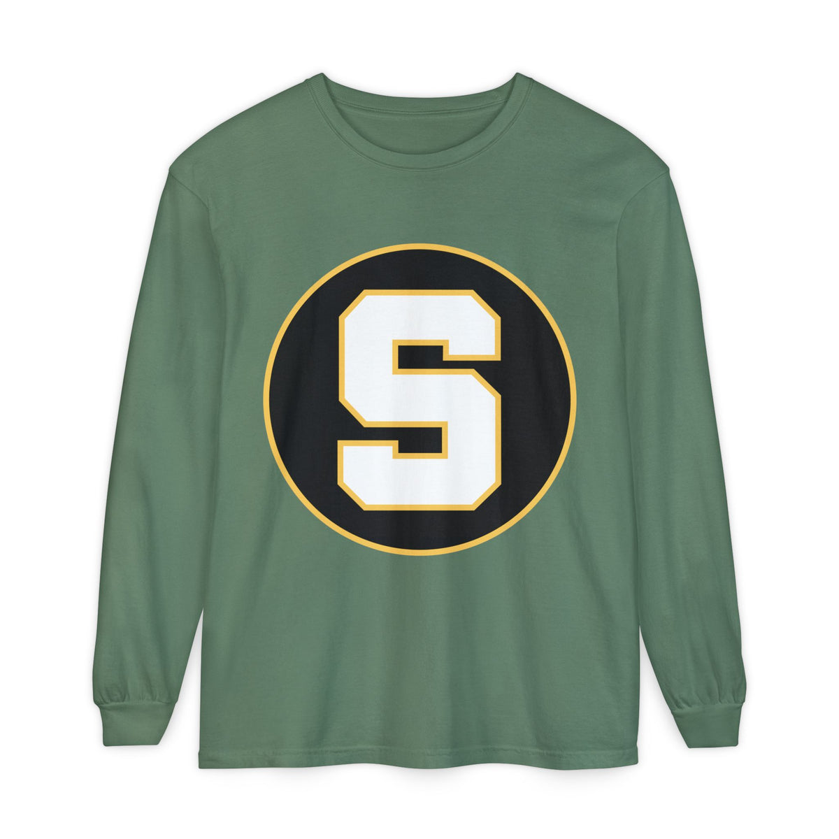 Garment-Dyed Long Sleeve Tee