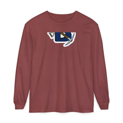 Garment-Dyed Long Sleeve Tee