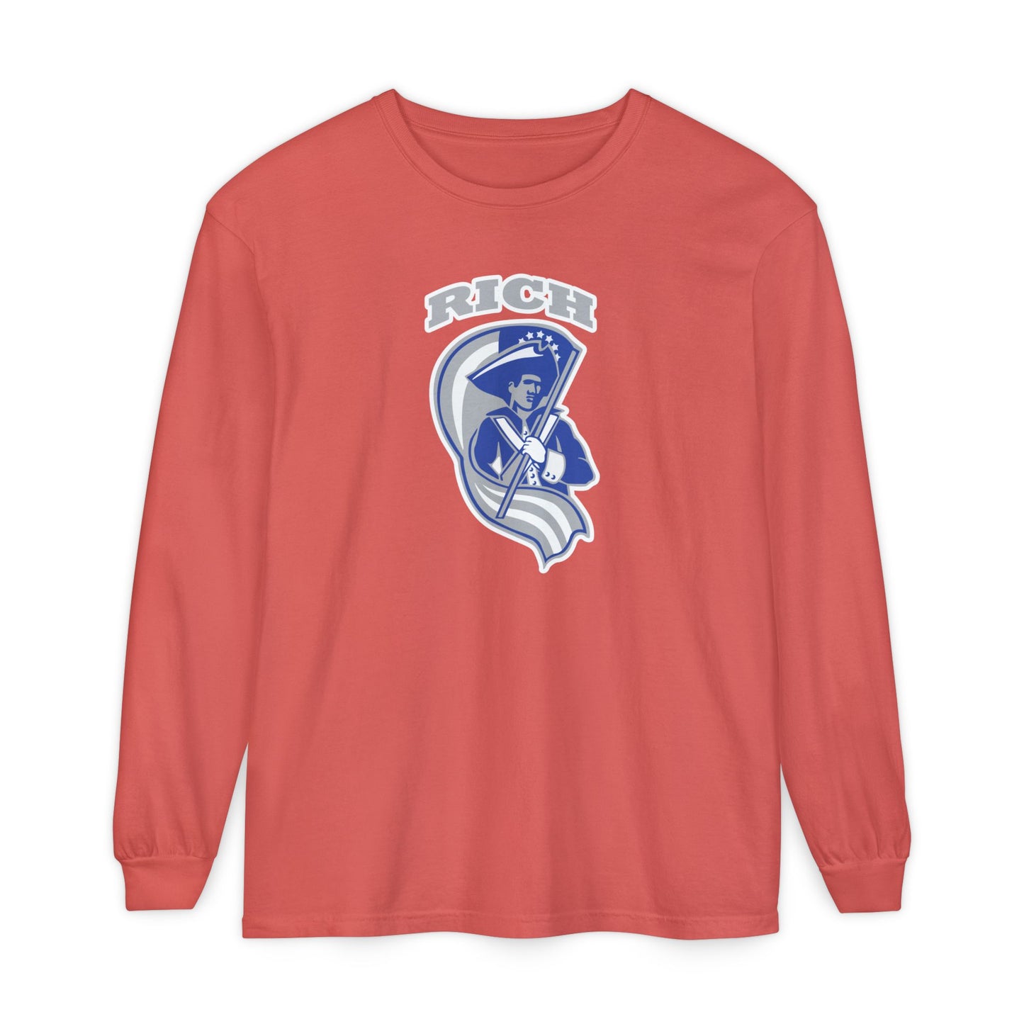 Garment-Dyed Long Sleeve Tee