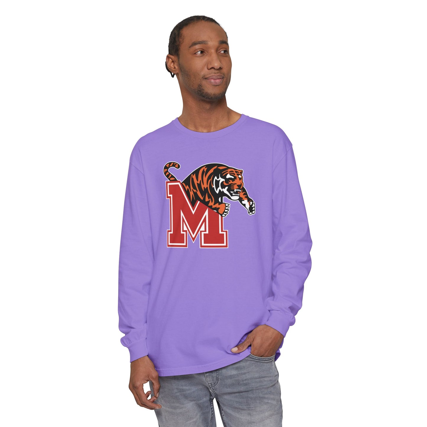 Garment-Dyed Long Sleeve Tee