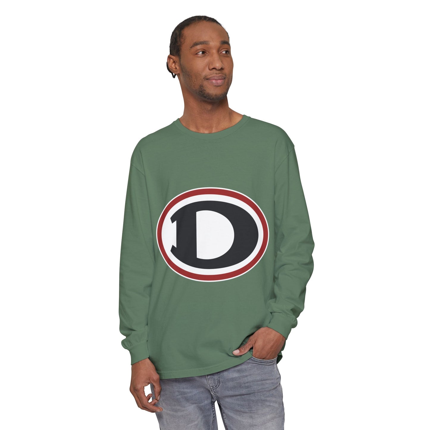 Garment-Dyed Long Sleeve Tee