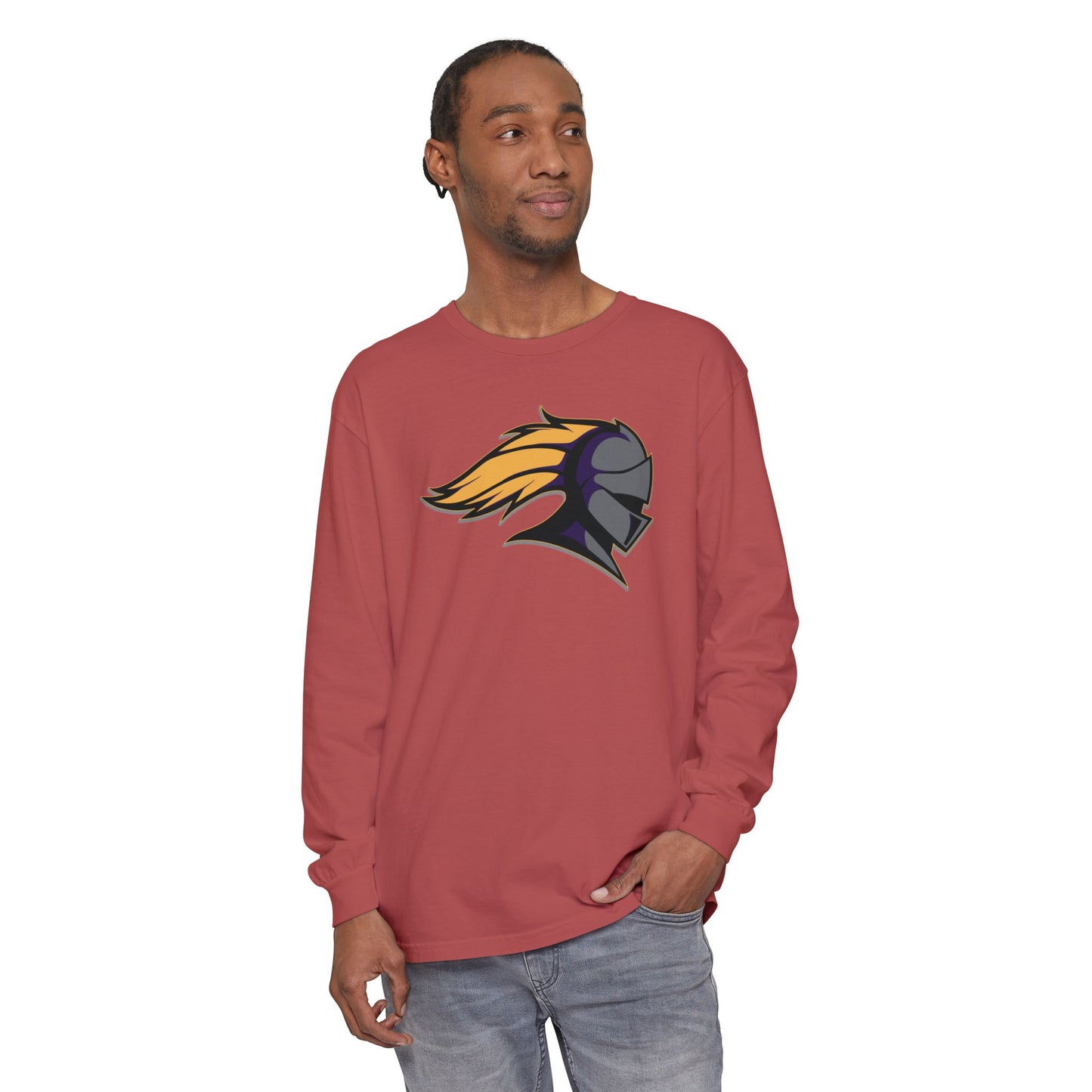 Garment-Dyed Long Sleeve Tee