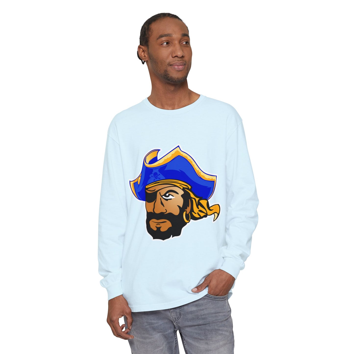Garment-Dyed Long Sleeve Tee