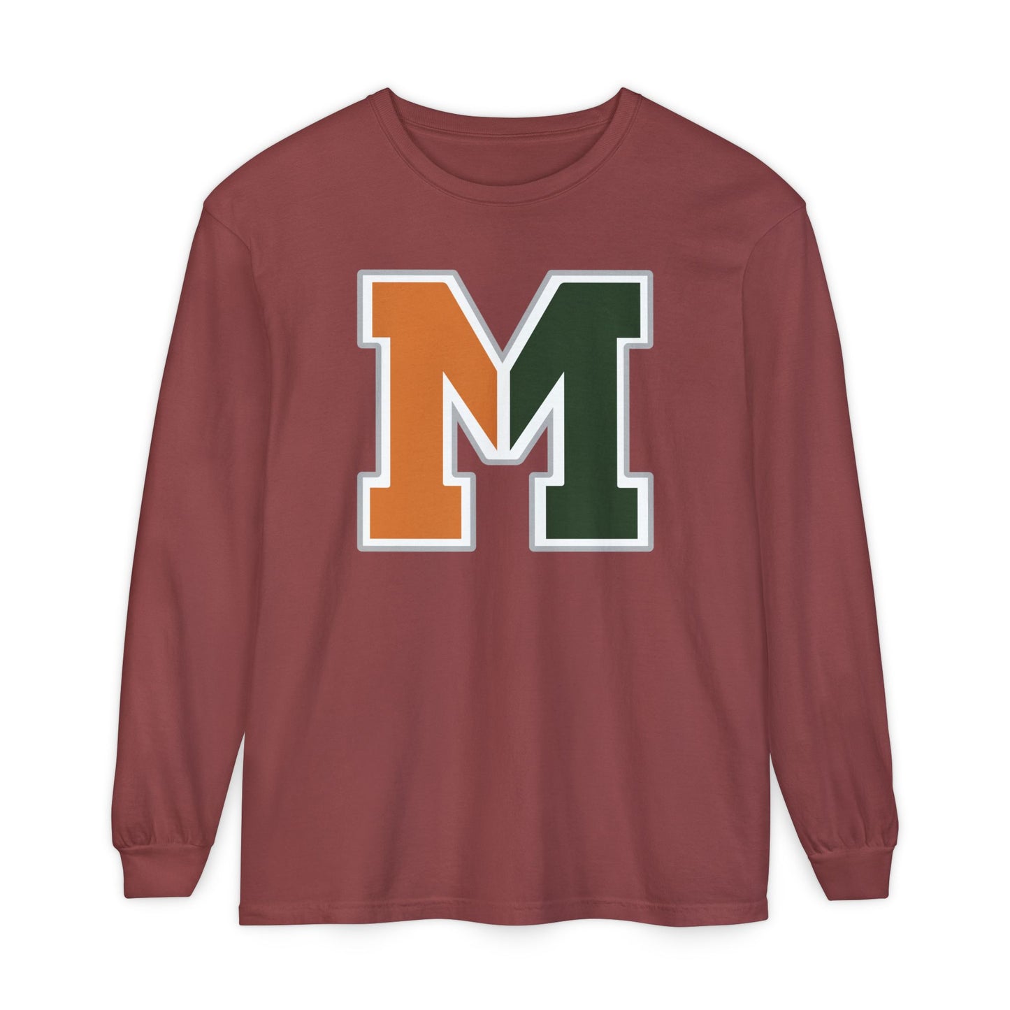 Garment-Dyed Long Sleeve Tee