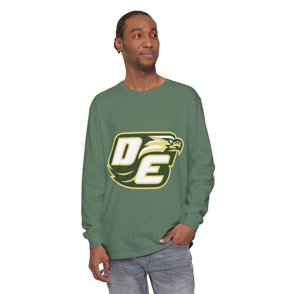 Garment-Dyed Long Sleeve Tee