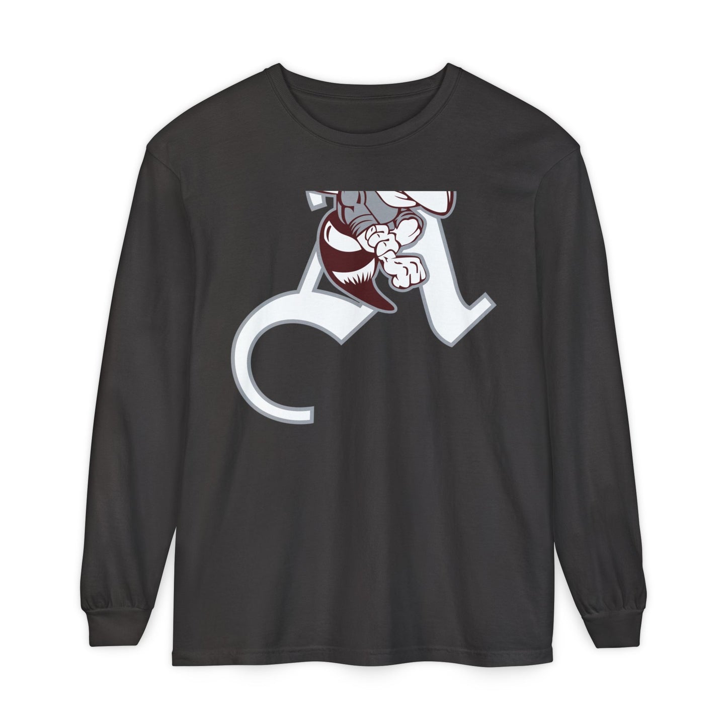 Garment-Dyed Long Sleeve Tee