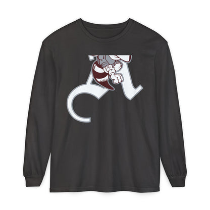 Garment-Dyed Long Sleeve Tee