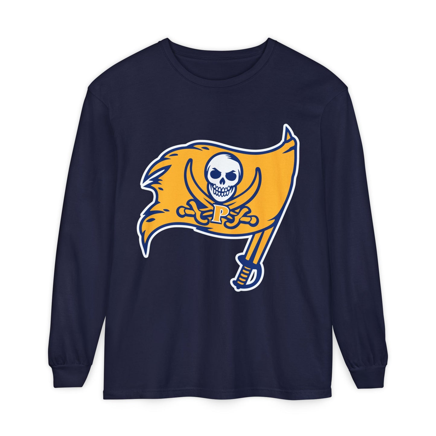 Garment-Dyed Long Sleeve Tee