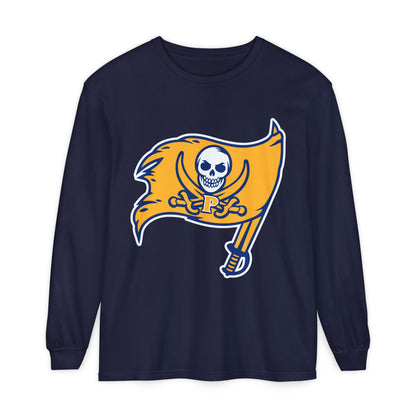Garment-Dyed Long Sleeve Tee