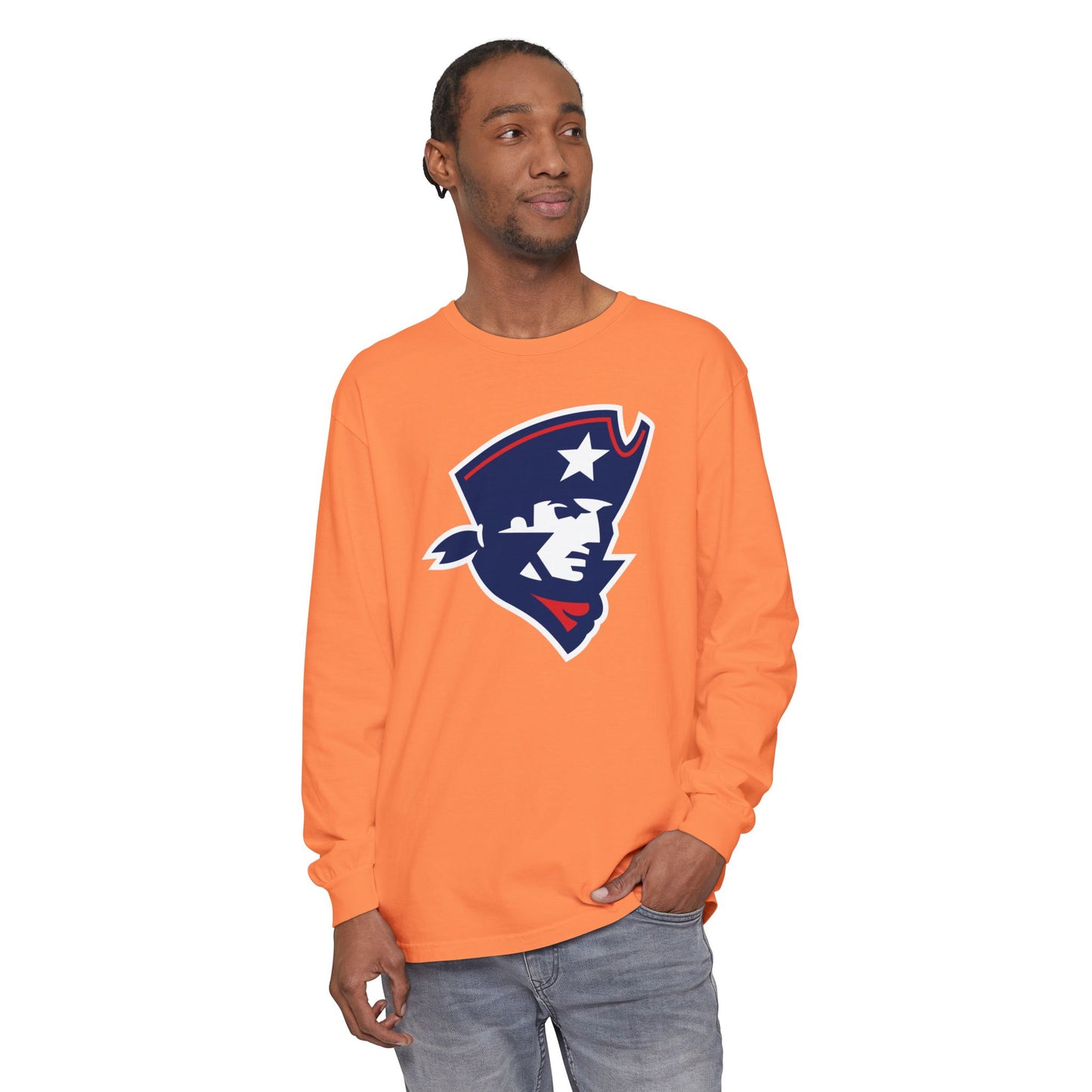 Garment-Dyed Long Sleeve Tee
