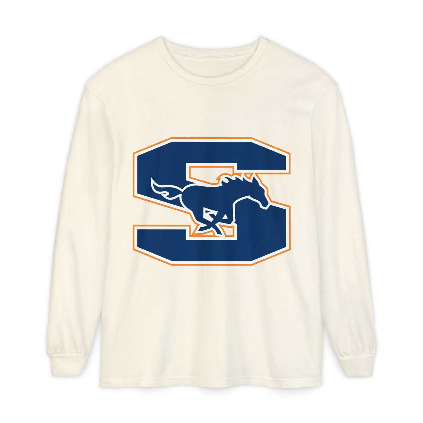 Garment-Dyed Long Sleeve Tee