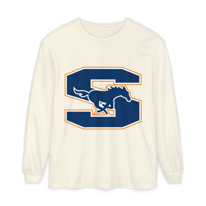 Garment-Dyed Long Sleeve Tee