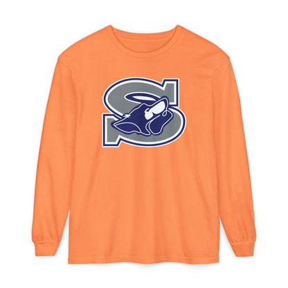 Garment-Dyed Long Sleeve Tee
