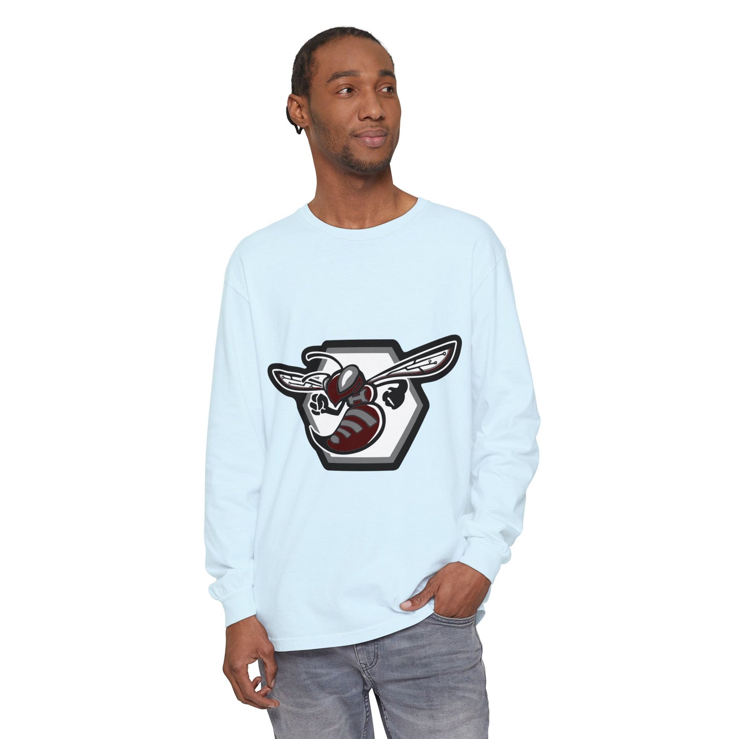 Garment-Dyed Long Sleeve Tee