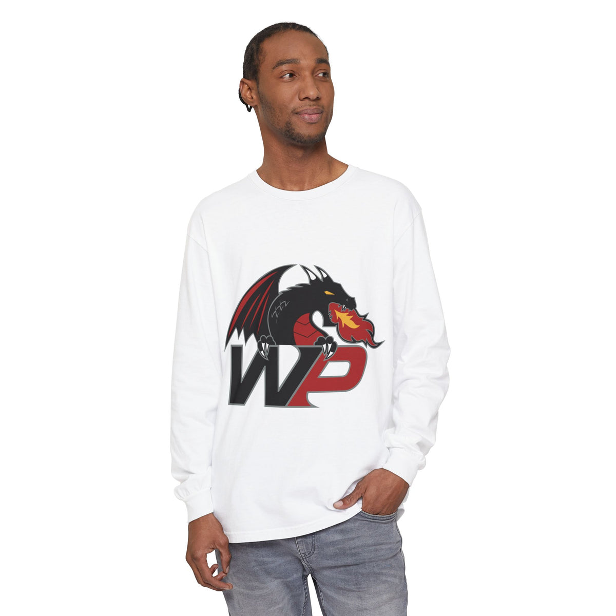 Garment-Dyed Long Sleeve Tee