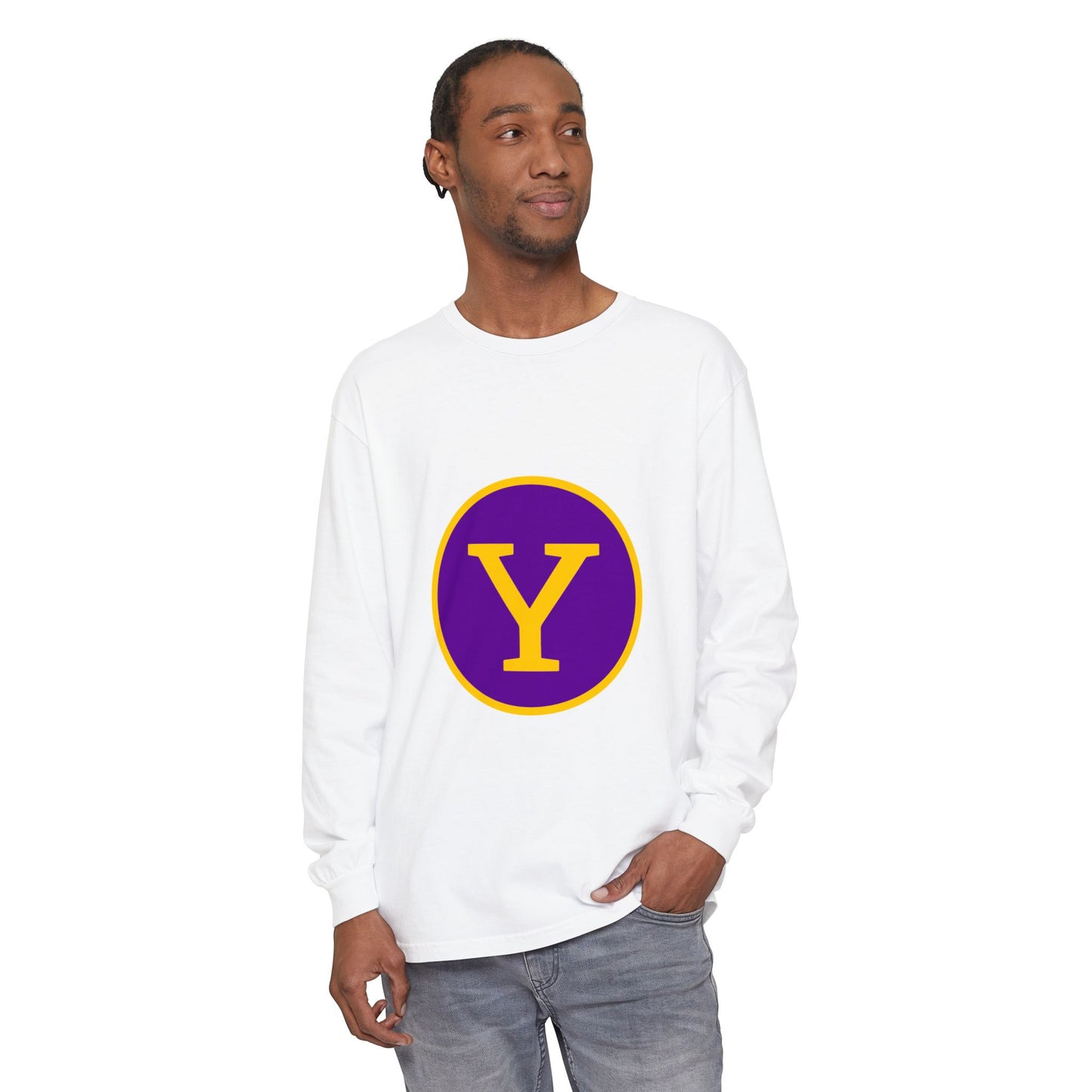 Garment-Dyed Long Sleeve Tee