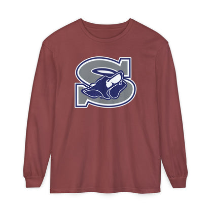 Garment-Dyed Long Sleeve Tee