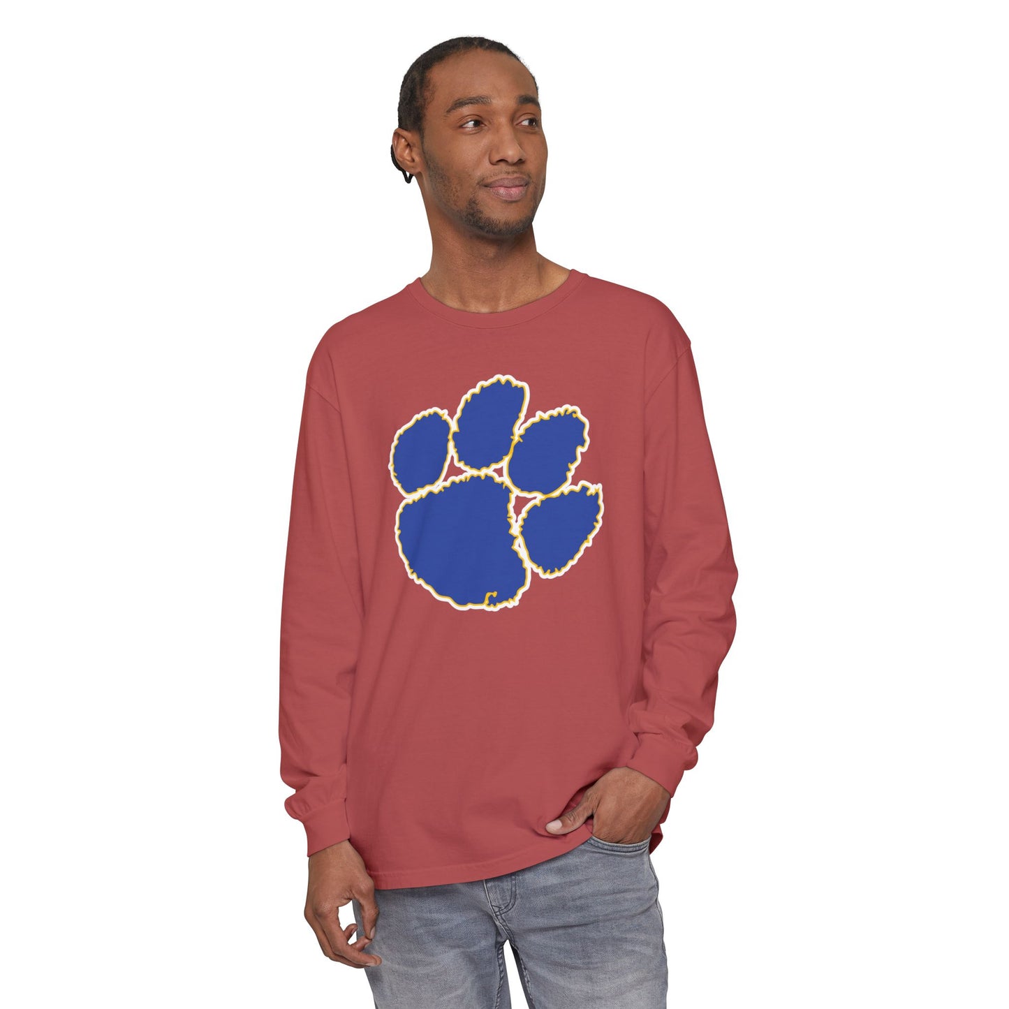 Garment-Dyed Long Sleeve Tee
