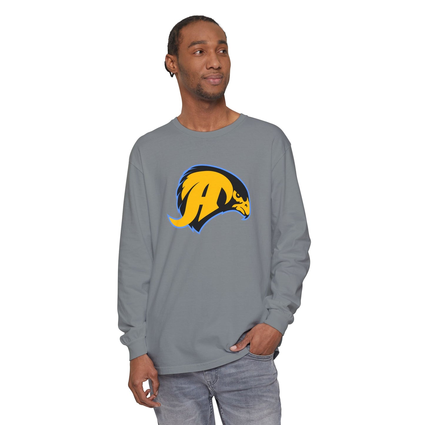 Garment-Dyed Long Sleeve Tee